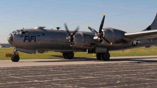 Boeing B-29 Superfortress (NX529B) - This was taken at the 2015 Olathe, Kansas, air show at Johnson Countys New Century Airport