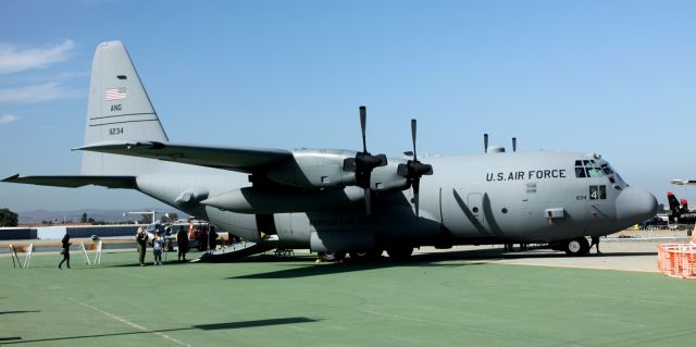 Lockheed C-130 Hercules (N11234) - Kentucky Air National Guard (KYANG),  California International Air Show  Salinas, Ca 09-22-2012