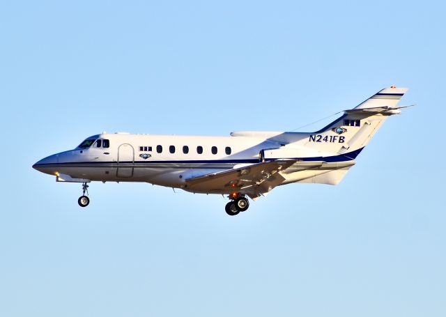 Hawker 800 (N241FB) - N241FB 1981 British Aerospace HS 125-700A C/N NA0292  - Las Vegas - McCarran International (LAS / KLAS) USA - Nevada, December 16, 2011 Photo: Tomás Del Coro