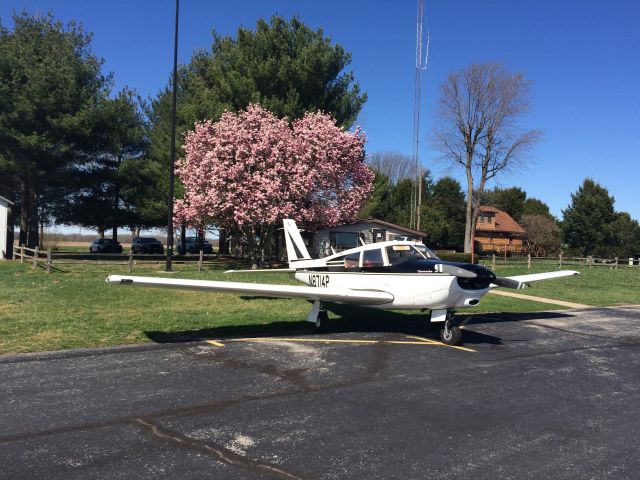 Piper PA-24 Comanche (N8714P) - On the ramp at Shafer airport