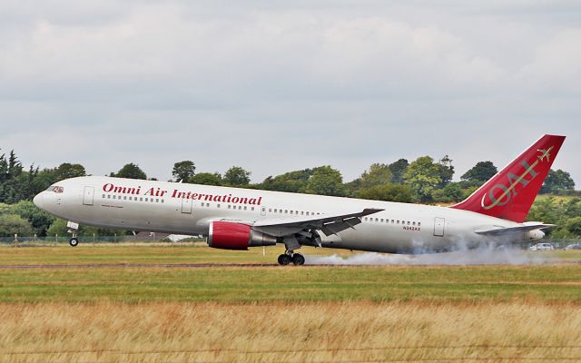 BOEING 767-300 (N3423AX) - omni b767-328er n342ax landing at shannon 25/7/18.