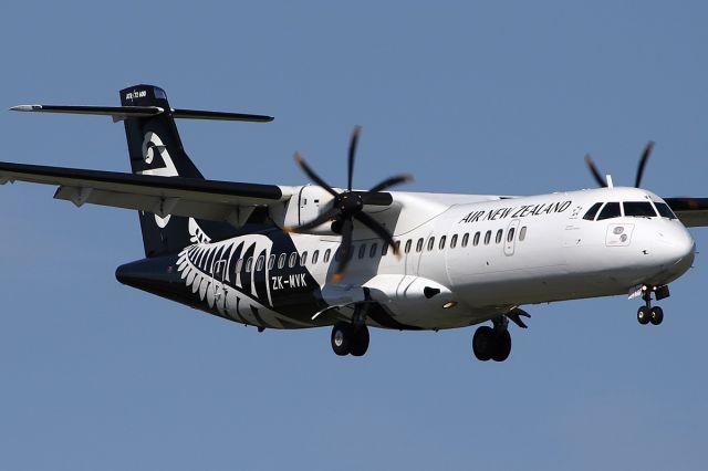 Aerospatiale ATR-72-600 (ZK-MVK) - on 16 September 2018