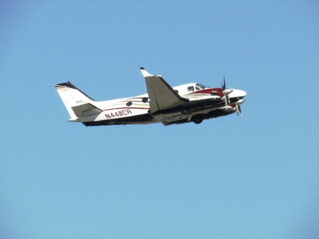 Beechcraft King Air 90 (N448CR) - Taking off RWY 20R