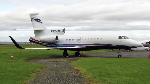 Dassault Falcon 900 (N999PM) - A three engined visitor. Taken 08/12/22.