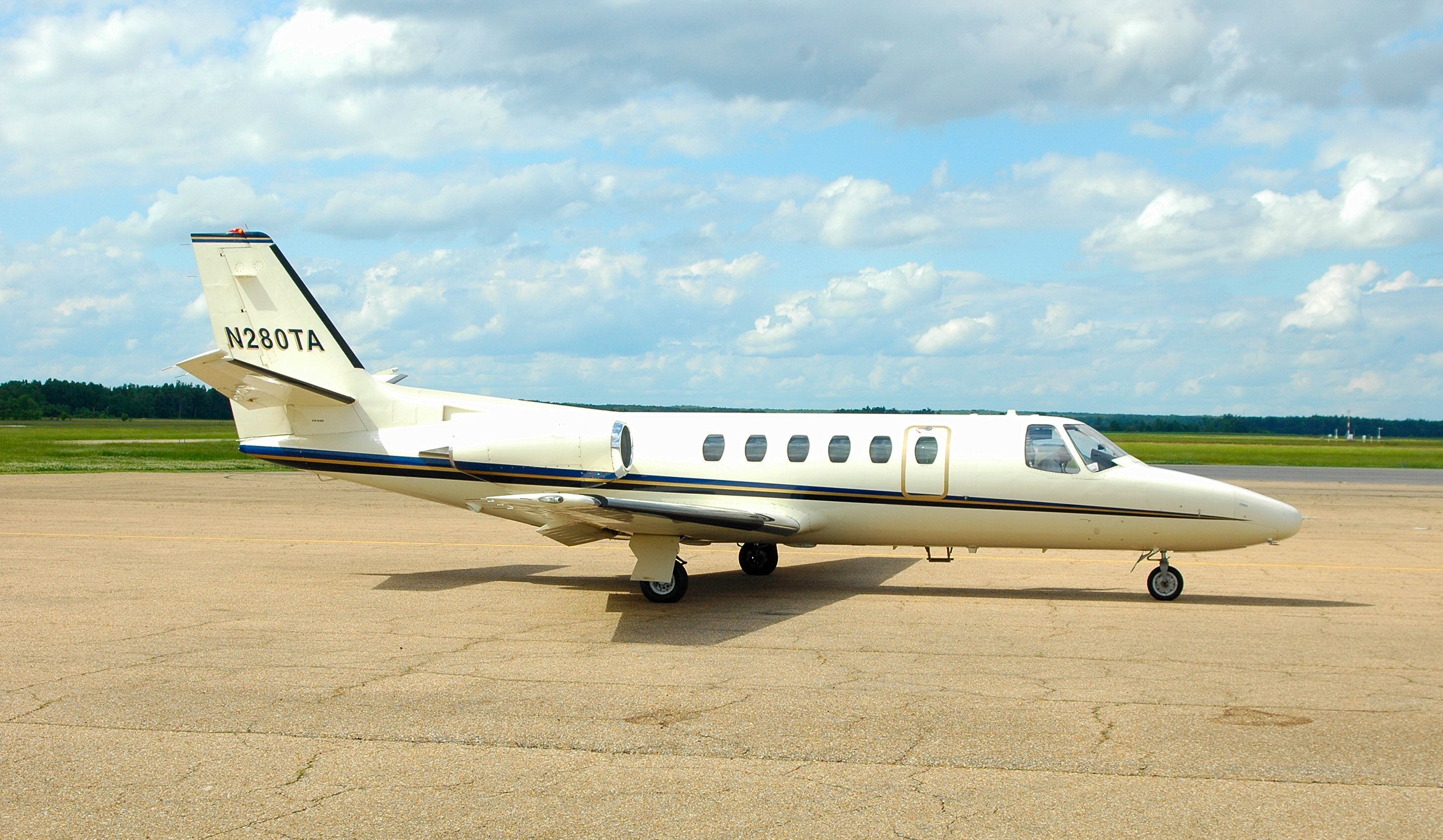 Cessna Citation II (N280TA) - Citation Bravo at Poplar Bluff