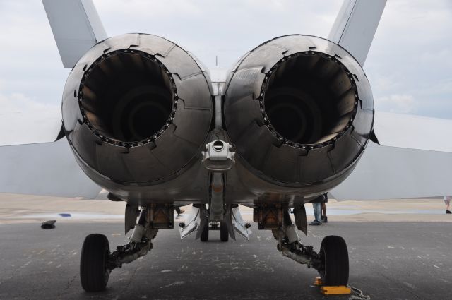 McDonnell Douglas FA-18 Hornet (VFA106) - The business end.