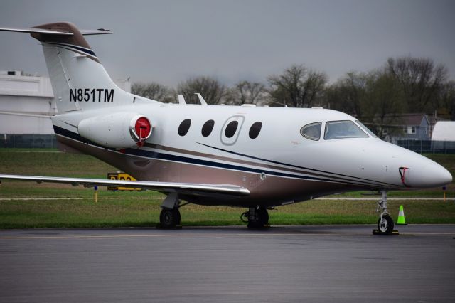 Beechcraft Premier 1 (N851TM) - 2017 Beechcraft Premier 1 parked on the TACAir FBO ramp at the Buffalo Niagara International Airportbr /br /** First Photo of N851TM on FlightAware **