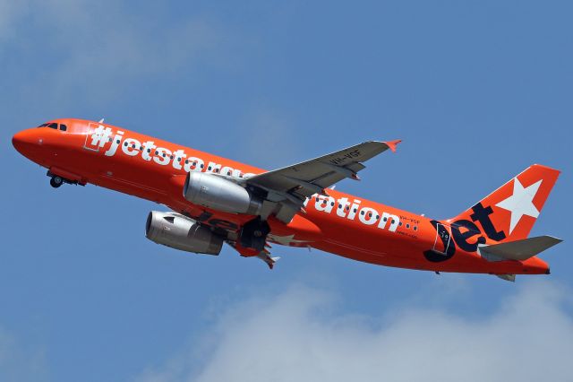 Airbus A320 (VH-VGF) - "10th anniversary of Jetstar Airways" livery