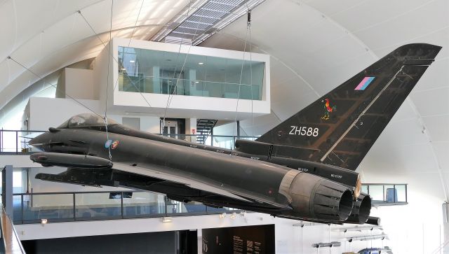 EUROFIGHTER Typhoon (CSZ588) - Photo taken on June 27, 2019 at Hendon Museum in London