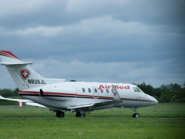 Hawker 800 (N838JL) - N838JL HS125 SEEN HERE AT EINN ON 05/05/2011