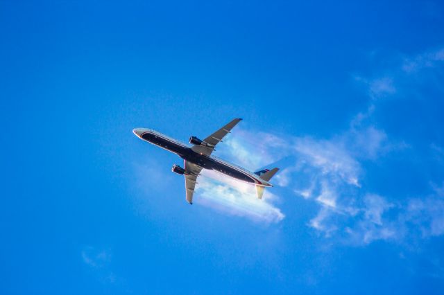 Airbus A321 — - Captured on 02/09/2015 standing on Kaiser Airs ramp. This plane had departed SFO and was flying over KOAK.