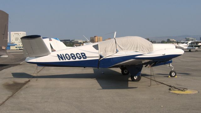 Beechcraft 35 Bonanza (N108GB) - Parked at Santa Ana