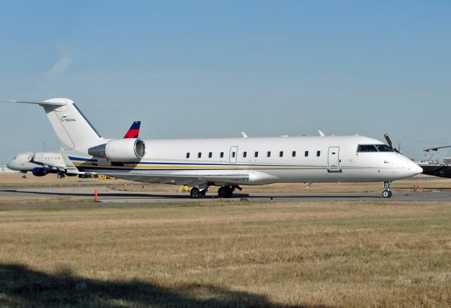 Canadair Regional Jet CRJ-200 (C-GSUW) - Suncor Energy oil patch shuttle carrying workers from various cities to Albertas oil field.