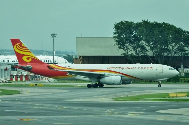 Airbus A330-200 (B-LNV) - Taxing at SIN (2016/11/05)