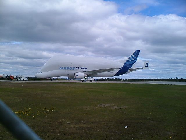 F-GSTC — - Parked at Woodwards Aviation F.B.O.   Goose Airport Labrador