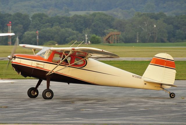 Cessna 140 (N72959) - Seen at KFDK on 9/8/2009.    a href=http://discussions.flightaware.com/profile.php?mode=viewprofile&u=269247  Profile/a