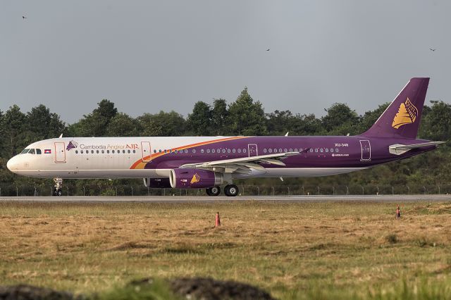 Airbus A321 (XU-348) - 24th Dec., 2014