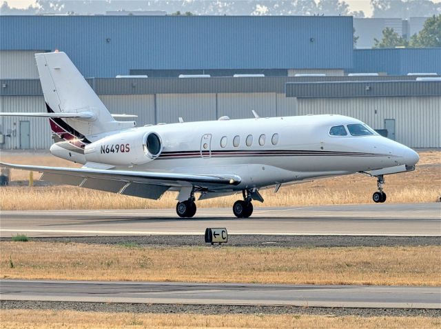 N649QS — - Cessna Citation Latitude at Livermore Municipal Airport. Livermore CA. August 2020