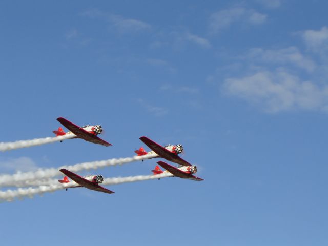 North American T-6 Texan — - Aeroshell team SUA airshow Nov 2010