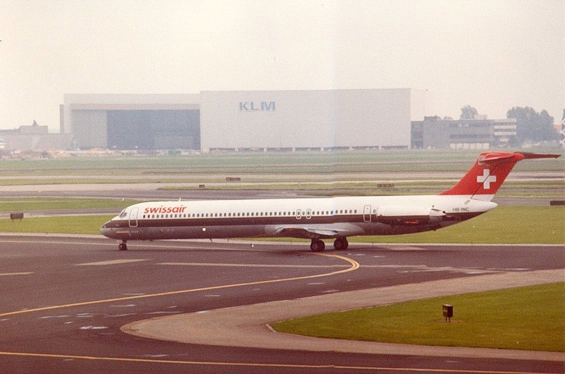 McDonnell Douglas MD-81 (HB-INC) - Swissair MD-81 Archief jul 82