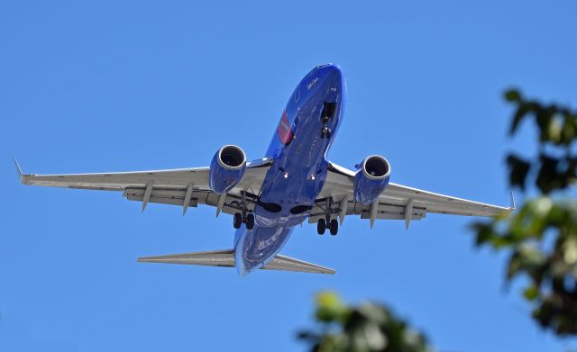 Boeing 737-700 (N409WN) - The following is an excerpt from the website I found when I Googled "Southwest Triple Crown"br /br /Originally introduced on June 9, 1997, Triple Crown One was dedicated to the Employees of Southwest Airlines responsible for achieving five annual “Triple Crowns” for number one in on time performance, baggage handling, and Customer Service (based on DOT reports from 1992-1996).  The names of each of the 24,113 Employees are etched on the overhead bins in recognition of their individual efforts toward achieving the Triple Crown for five years running.  