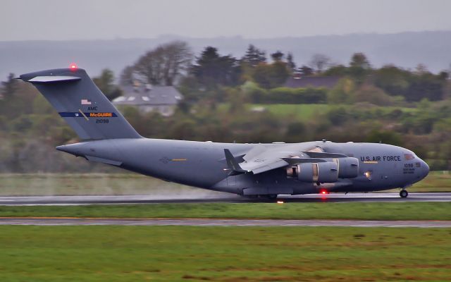 02-1098 — - usaf mcguire c-17a 02-1098 touching down in shannon 26/4/14.