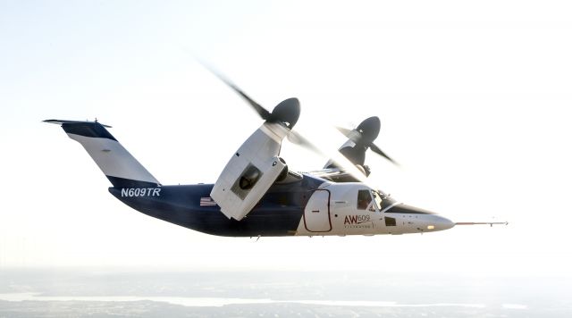 N609TR — - AW609 returning to KGKY with new colors