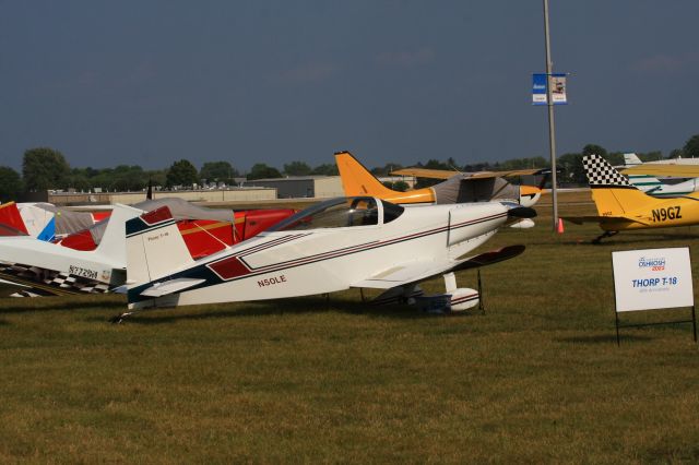 THORP Tiger (N50LE) - This Thorp T-18 was one of the participants of the 60th anniversary of the Thorp T-18 at EAA Air Venture 2023 in July 23 2023.