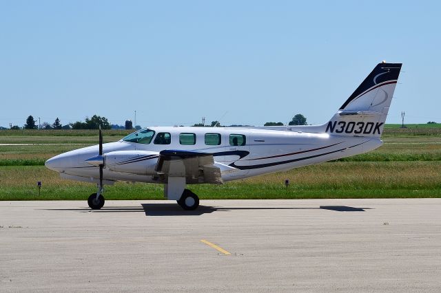 Cessna T303 Crusader (N303DK) - 6-12-2020