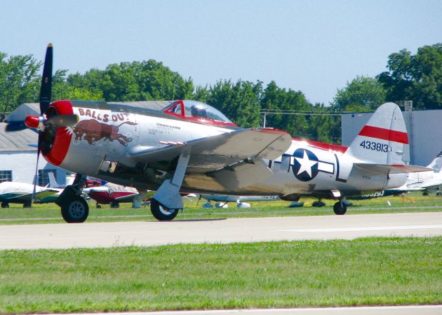 REPUBLIC Thunderbolt (N767WJ) - AirVenture 2016.