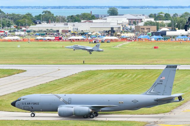 00346 — - KC-135T being flown by 171st Air Refueling Squadron based at Selfridge ANG Base.  Photo was taken during Selfridge ANG Base's 100 years Open House celebration in 2017.