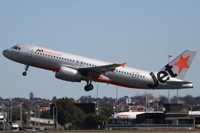 Airbus A320 (VH-VQZ) - on 13 August 2019