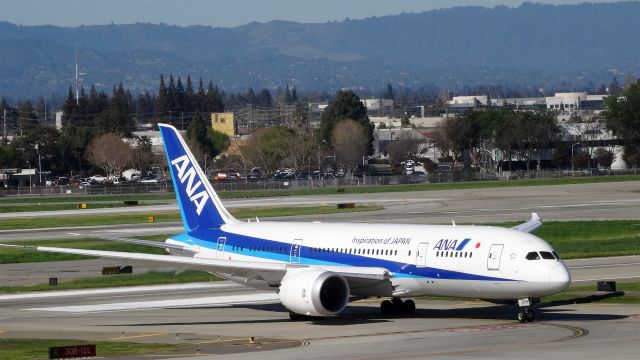 Boeing 787-8 (JA828A) - JA828A / Boeing 787-8 Dreamliner br /2015-03-01 NH172 Tokyo (NRT)-->San Jose (SJC) 17:51JST-->Landed 10:04