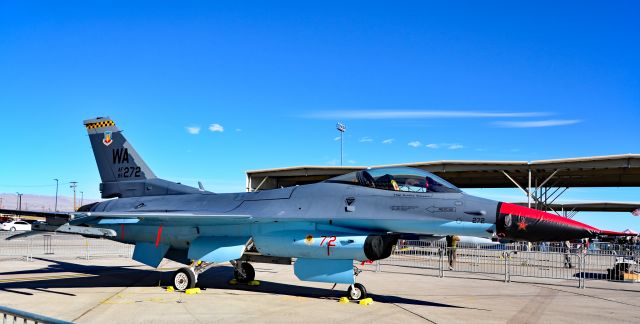 Lockheed F-16 Fighting Falcon (86-0272) - 86-0272 Lockheed (GD) F-16C Viper  (5C-378) 57th Wing 64th Aggressor Squadron - Aviation Nation 2017br /Las Vegas - Nellis AFB (LSV / KLSV)br /USA - Nevada, November 11, 2017br /Photo: TDelCoro