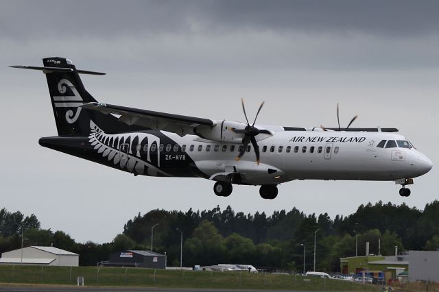 ATR ATR-72 (ZK-MVB) - On 25 Dec 2016