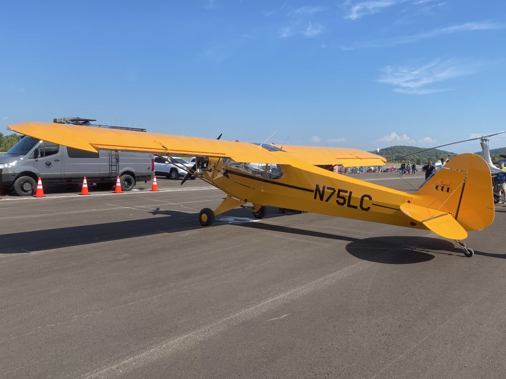 Piper NE Cub (N75LC) - Date Taken: September 21, 2024br /br /From the 2024 Lake Cumberland Air Show!