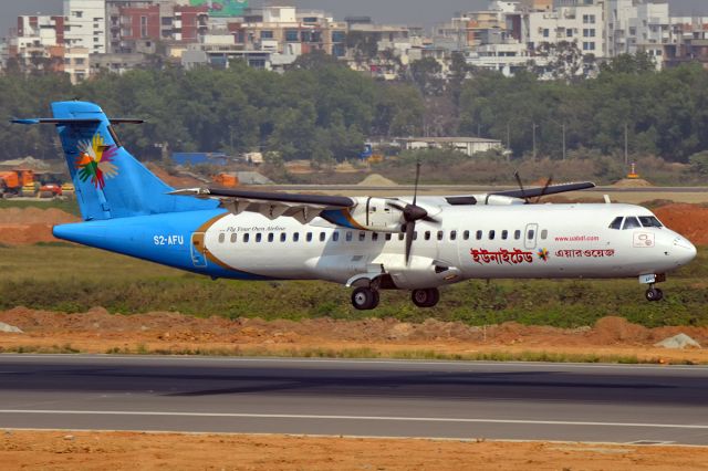 ATR ATR-72 (S2-AFU) - 7th Feb., 2014