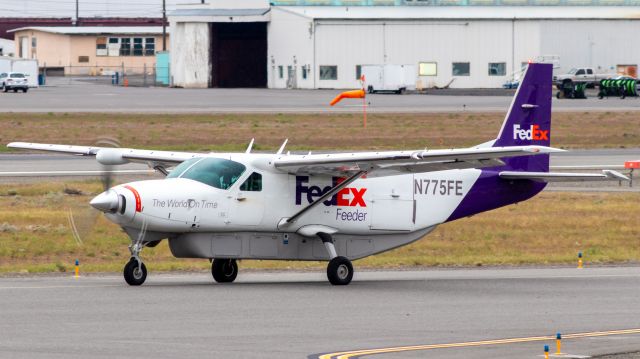 Cessna Caravan (N775FE) - FedEx Feeder departing PSC for GEG