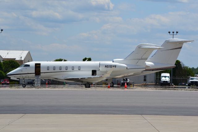 Bombardier Challenger 300 (N515VR) - CARLTON PLACE LEASING LLC (Silver Companies) at KCLT - 5/6/21