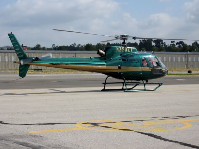 Eurocopter AS-350 AStar (N350ET) - On display at Fullerton Airport Day