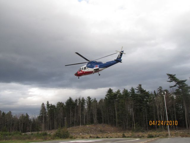 C-GMIN — - Life Flight S76A enroute ti Halifax NS.