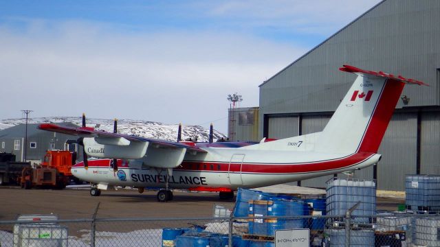 De Havilland Canada Dash 7 (C-GCFR) - Beautiful day in Iqaluit, Nunavut