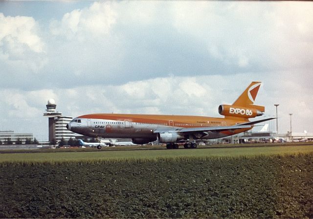 McDonnell Douglas DC-10 (N1836U) - CP Air DC10-10 cn47966 Archief 1986