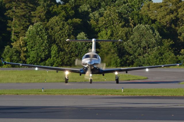 Pilatus PC-12 (N543PB) - LABORATORY CORPORATION OF AMERICA HOLDINGS (LabCorp)arriving at KJQF - 6/5/18