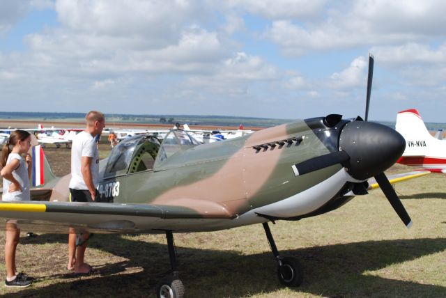 19-8783 — - Three quarter scale replica Spitfire