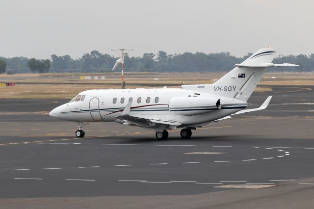 Hawker 800 (VH-SGY)