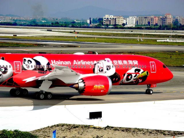 Boeing 787-9 Dreamliner (B-6998) - kungfu panda livery