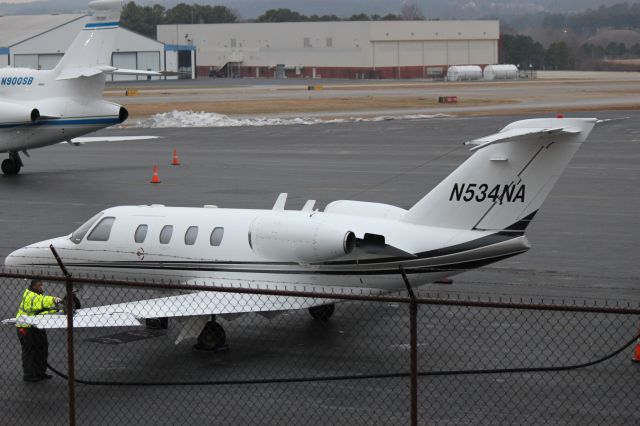 Cessna Citation CJ1 (N534NA) - Sitting at FTY-Signature Refueling