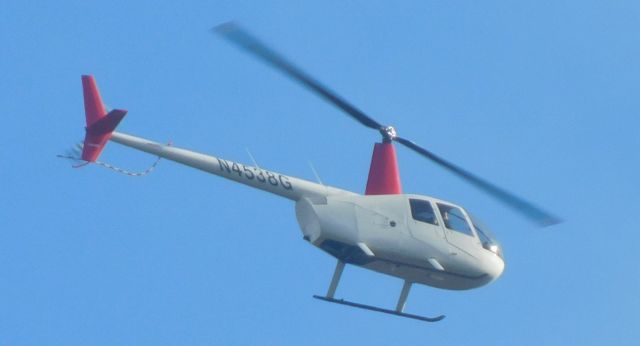 Robinson R-44 (N4538G) - N4538G over Corvallis 5th December 2020.