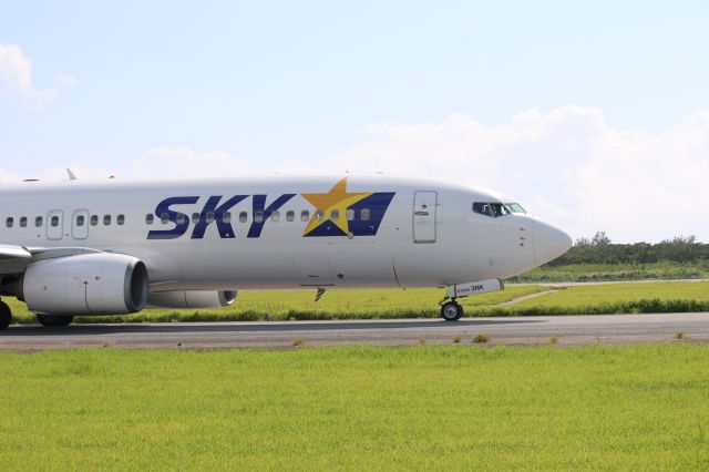 Boeing 737-800 (JA73NK) - 2023年8月13日br /SKY164 SHI-UKB